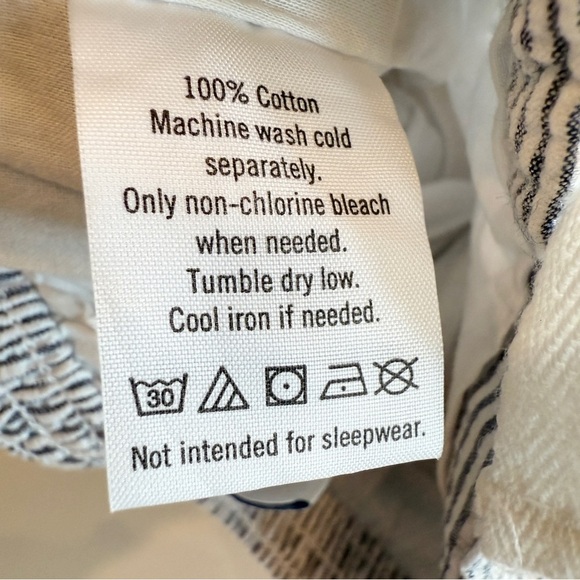 Janie and Jack Infant Striped Seersucker Pants 3-6 Months Blue 100% Cotton - Picture 7 of 7